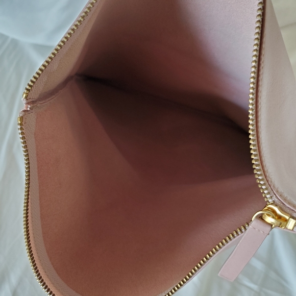 Everlane leather foldover clutch - Picture 5 of 6